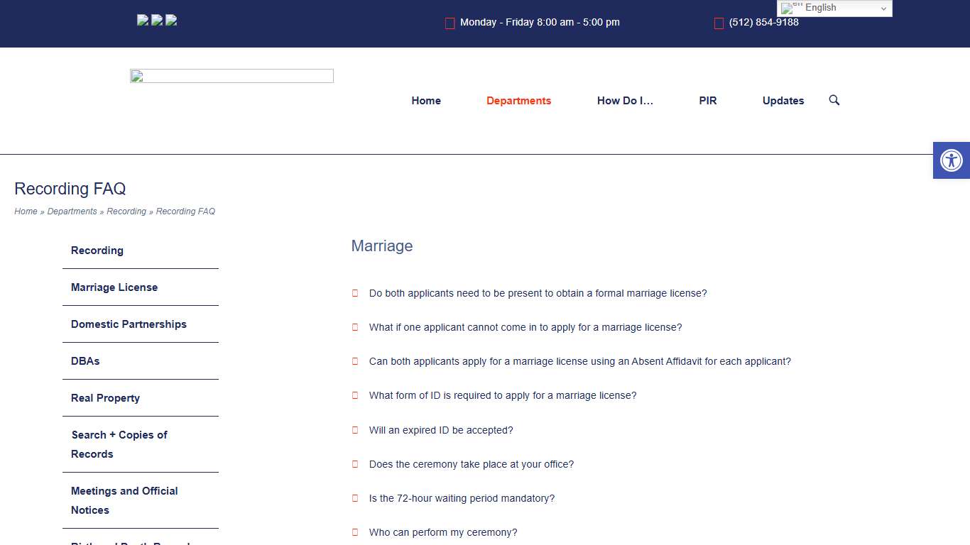 Recording FAQ - Travis County Clerk